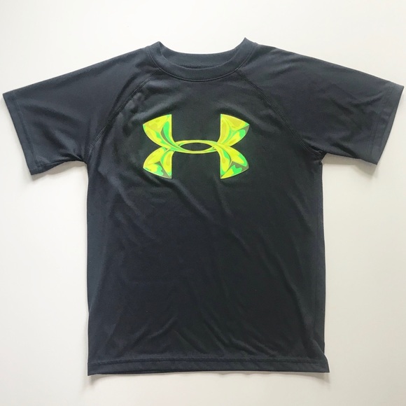 Under Armour Other - Boys Under Armour Grey Green Shirt Size Small EUC Under Armour Other - Boys Under Armour Grey Green Shirt Size Small EUC
